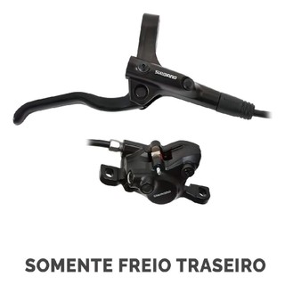 FREIO TRASEIRO HIDRÁULICO SHIMANO ALTUS MT200 PARA BIKE MTB A DISCO COM ÓLEO E SANGRIA