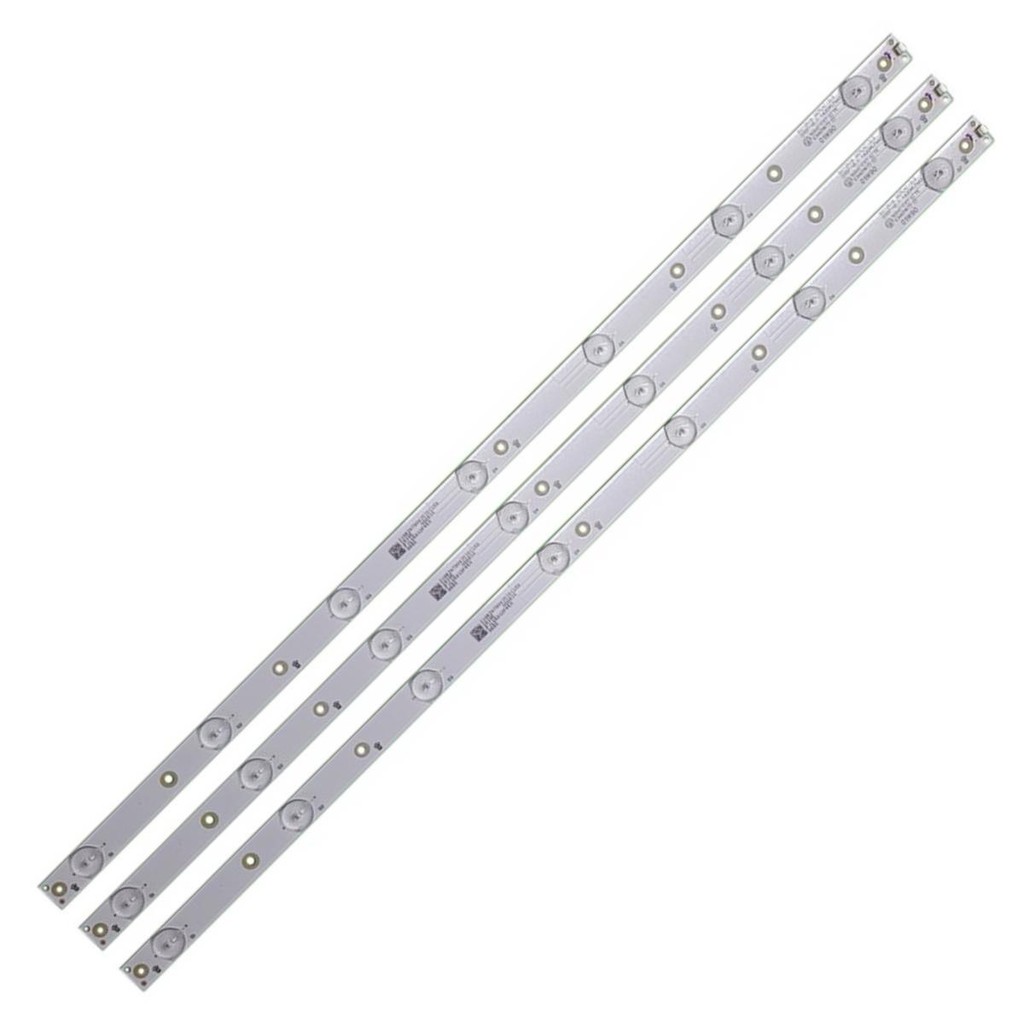 3x Barra LED original aluminio TV Philips e AOC 32 GJ-2K16