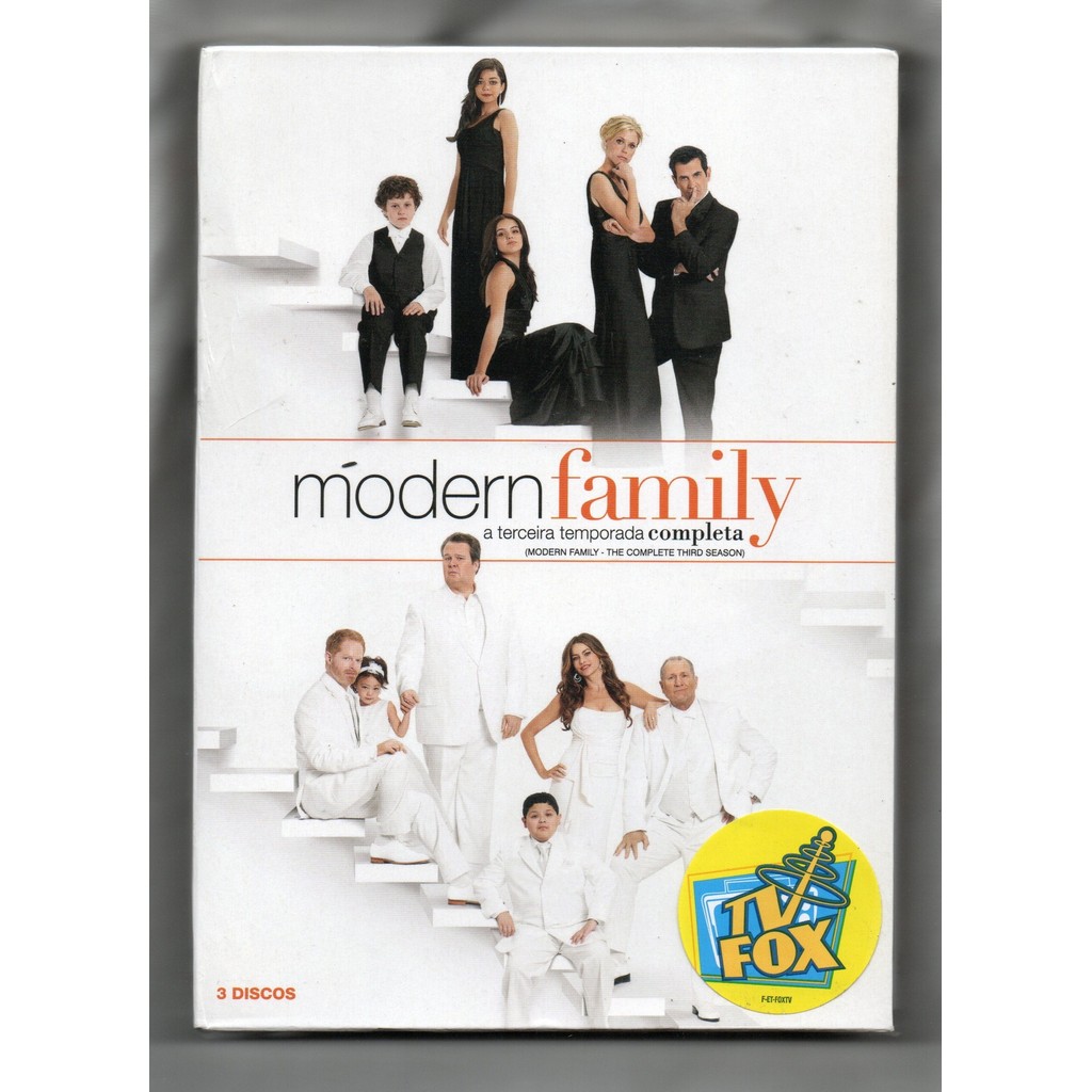 Modern Family DVD Triplo 3ªTemporada Completa