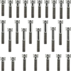 Kit parafusos inox tampa motor lateral esquerda+direita CB300R 2009 a 2015 XRE300 2010 em diante cb300 xre300