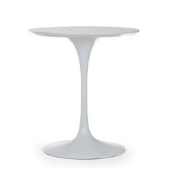 Base de Mesa Saarinen Redonda para Tampos Branco