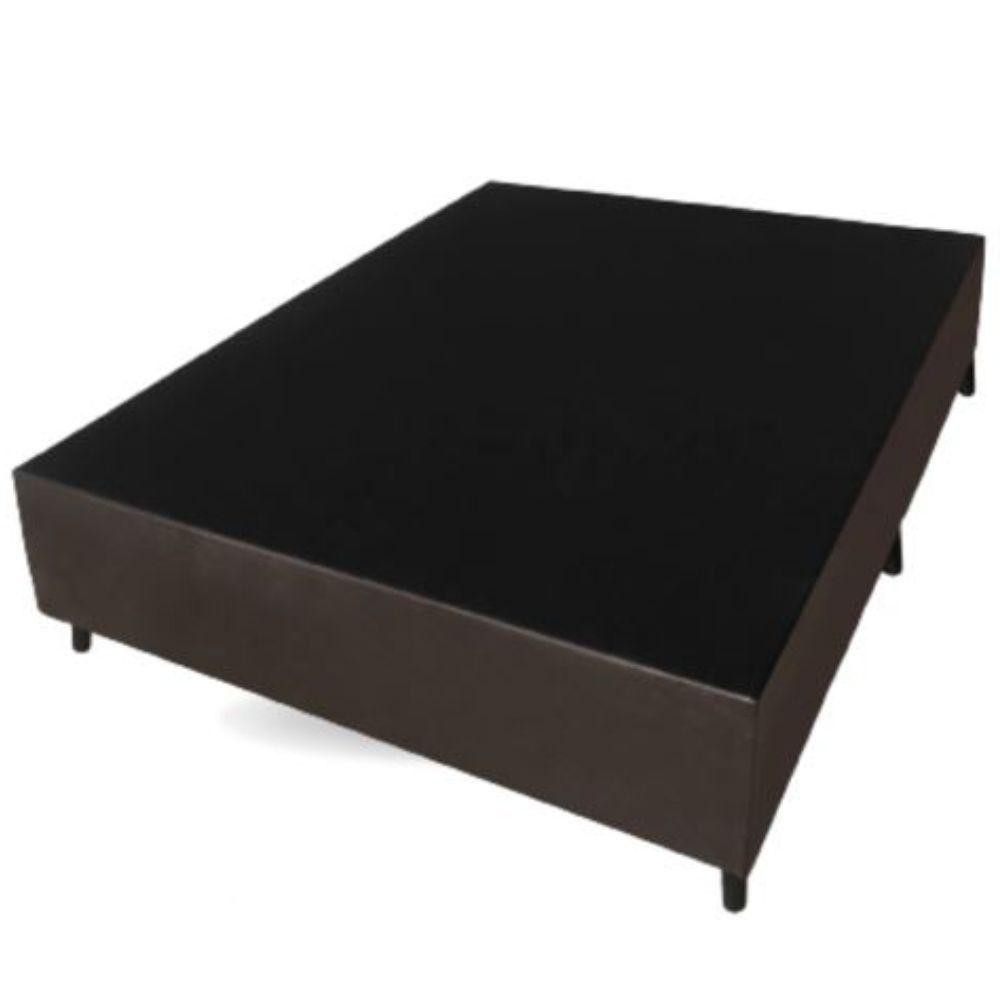Base Box Para Colchão Casal Itaflex 1,38x1,88x0,39 Marrom em Oferta na Shopee