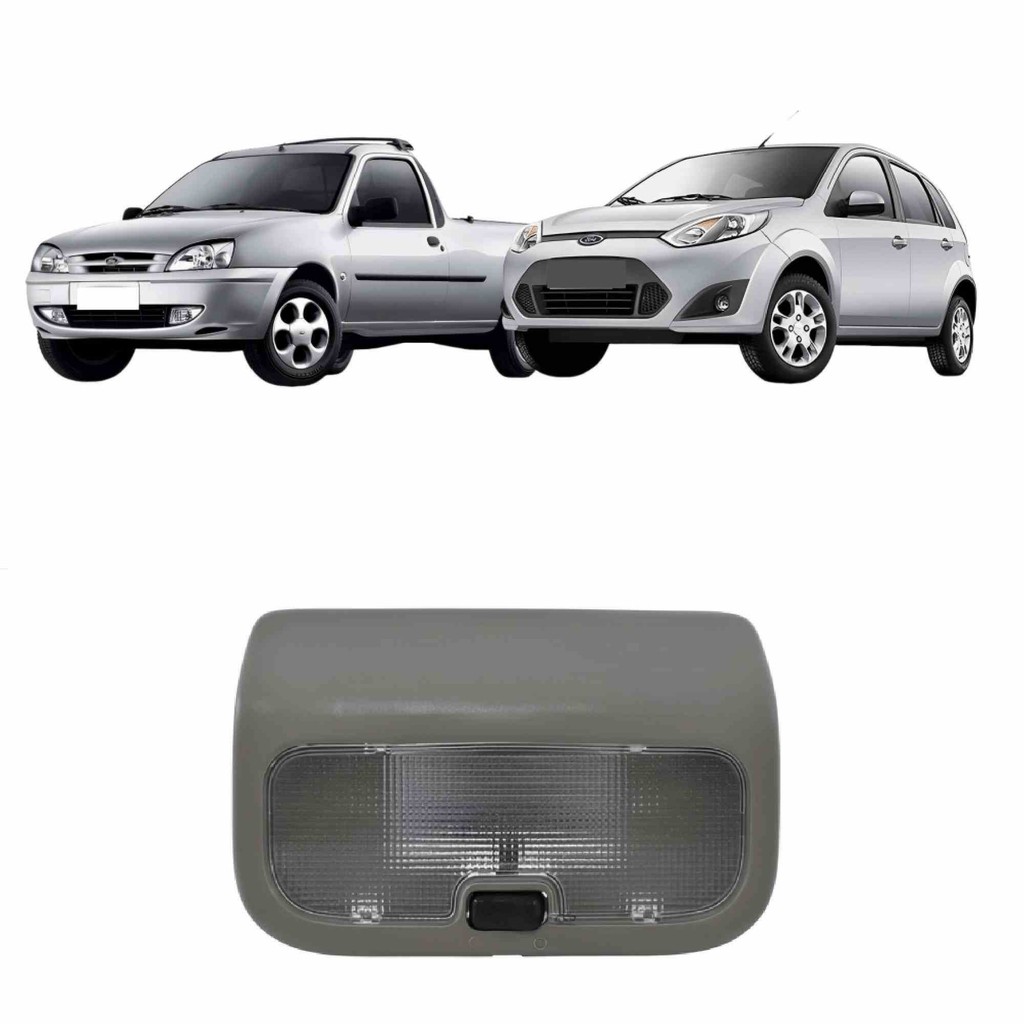Lanterna Luz Teto Central Fiesta 1996 A 2006 Courier 1997 A 2001