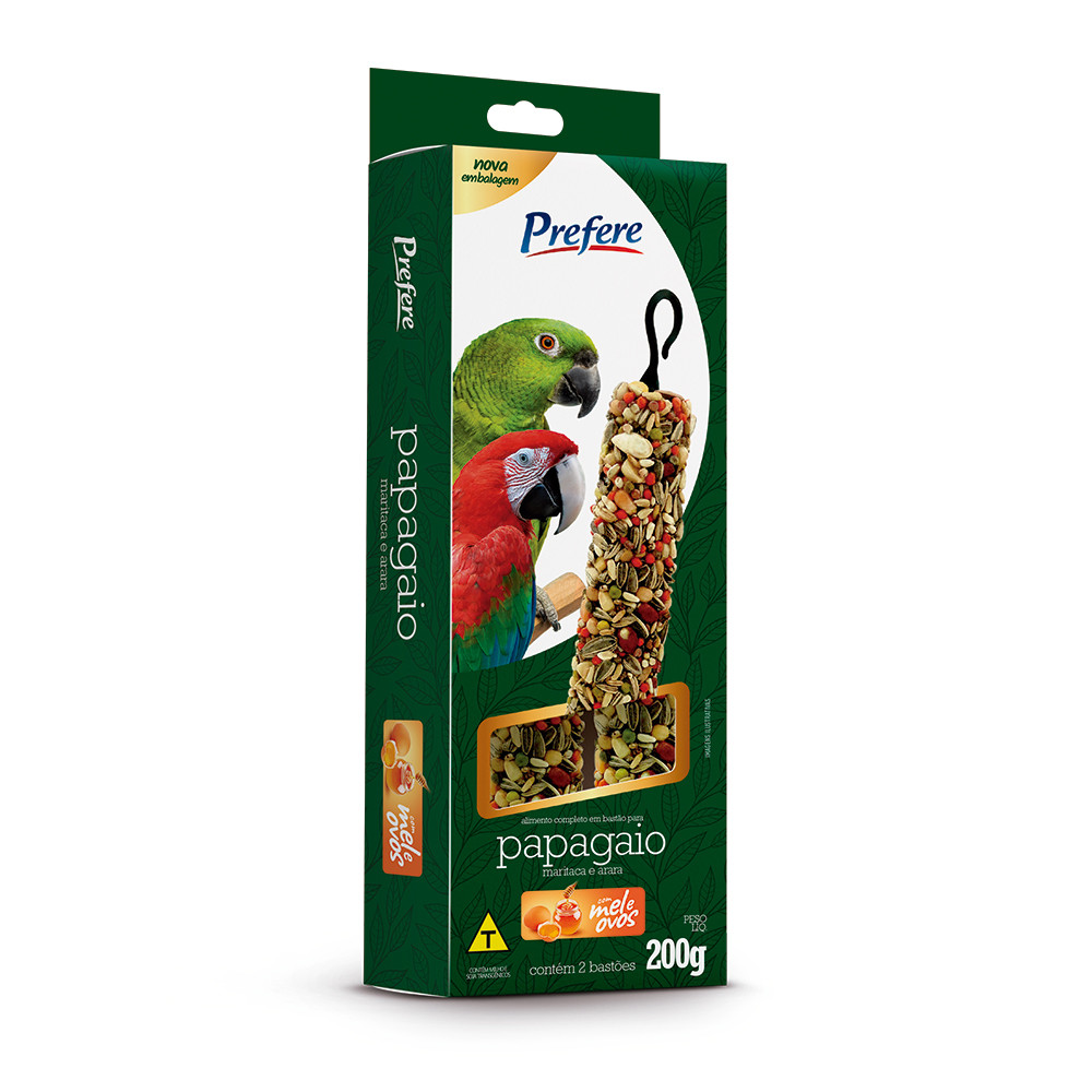 Prefere Bastão Papagaio 2 unidades - 200g
