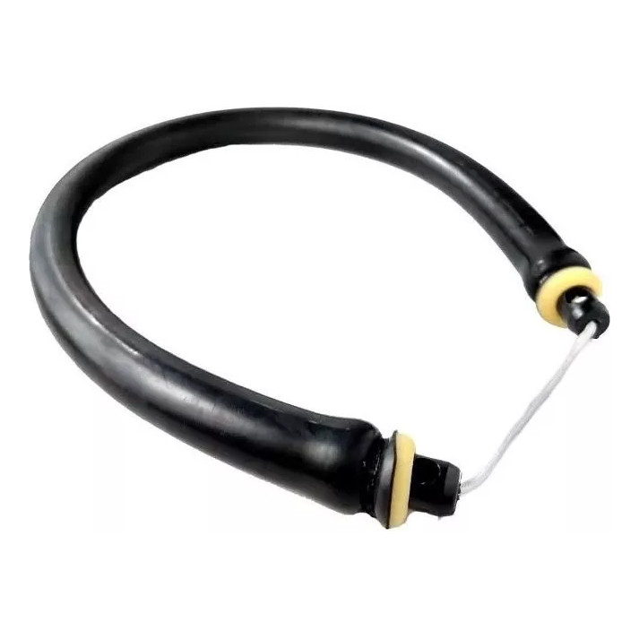Borracha Elástico Inteiriço 16mm P/ Arbalete  50 - 100cm Elite Argos Shark River PK DiveCom