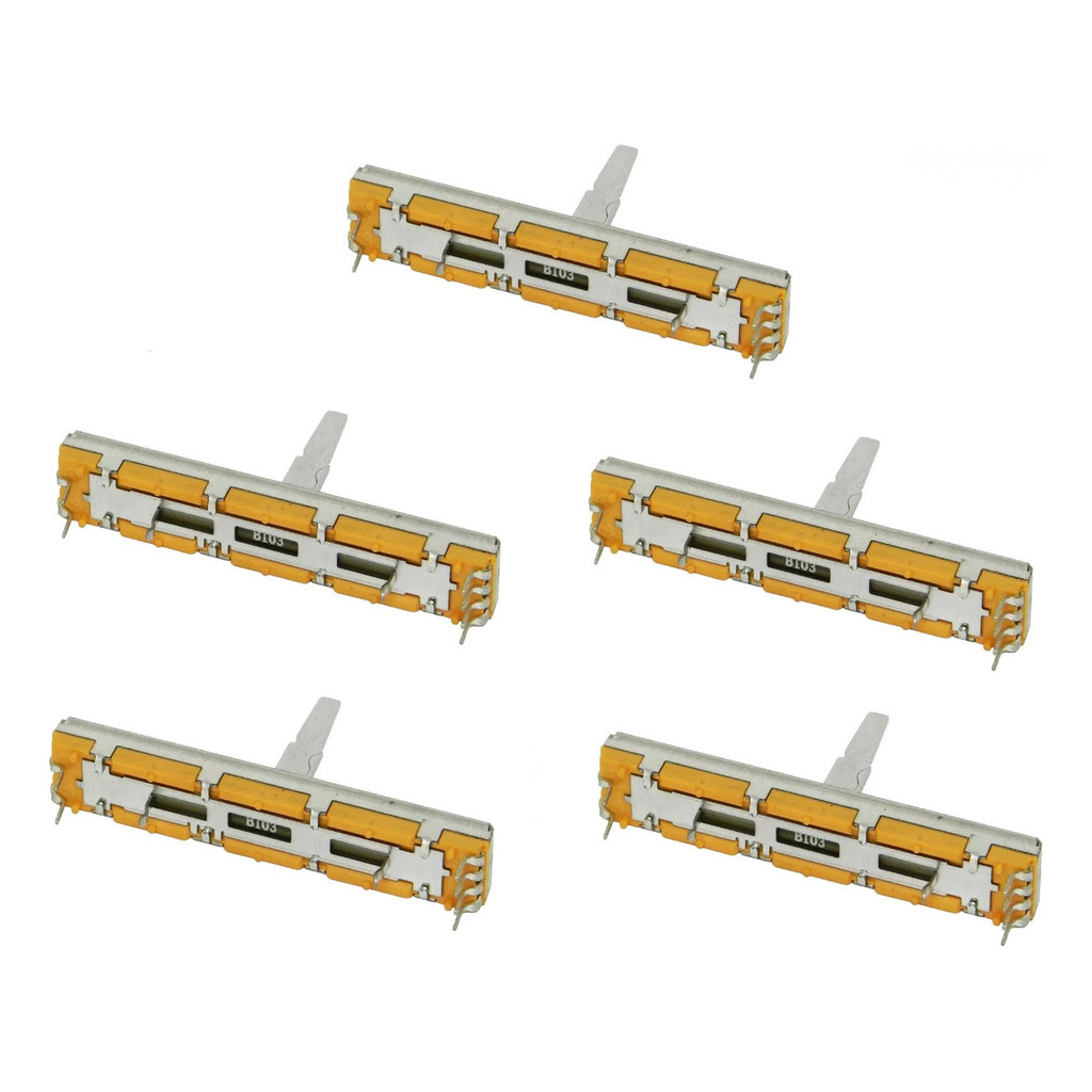 5 X Faders Potenciômetro Pioneer Dj Mixer Djm500 600 PRODUTO DE REPOSIÇÃO ORIGINAL