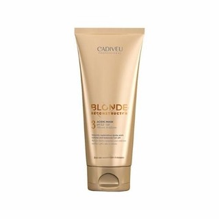 CADIVEU BLONDE RECONSTRUCTOR ACIDIC MÁSC 30ML em Oferta na Shopee