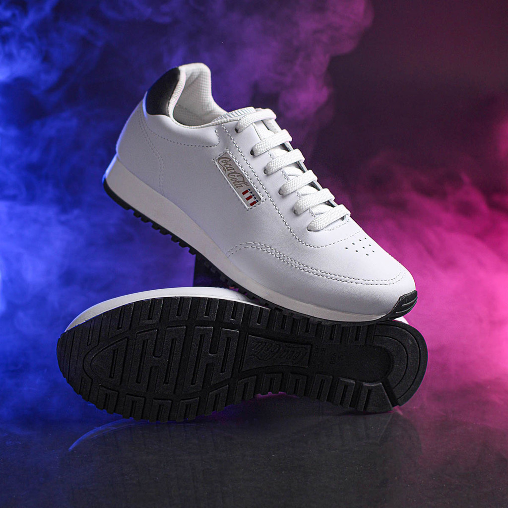Tênis Coca Cola Sport Style Branco - Feminino