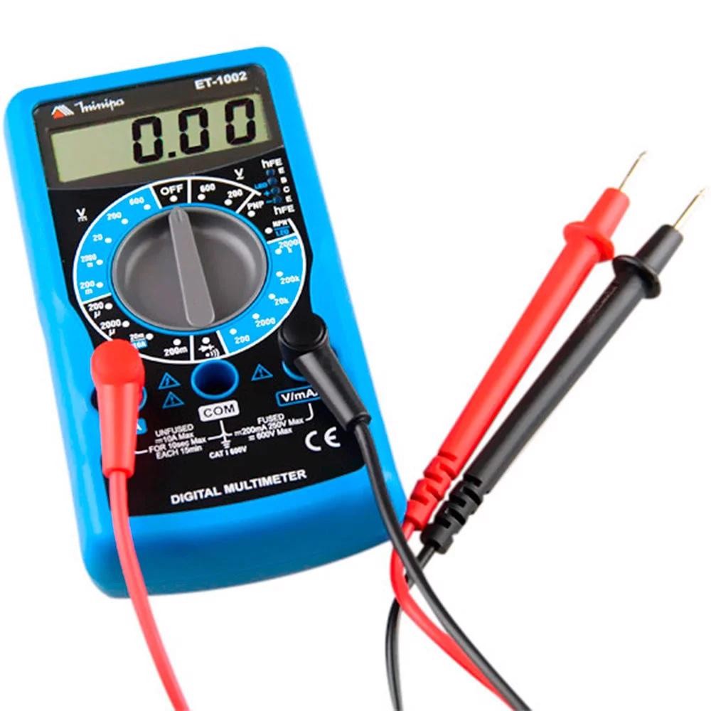 Multímetro Digital Hobby com Teste de Continuidade ET1002 MINIPA em Oferta na Shopee