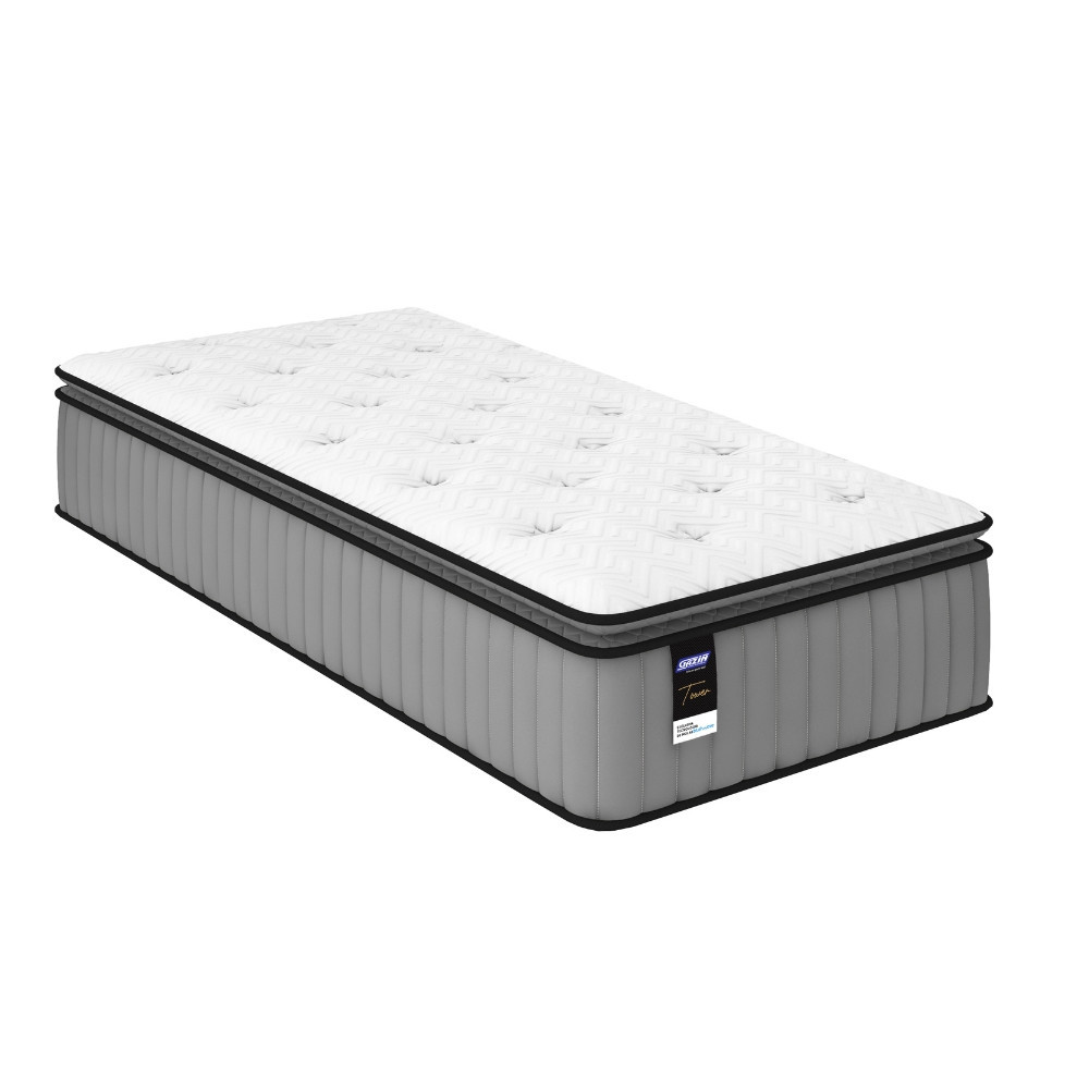 Colchão Solteiro 88cm Molas Ensacadas Tower HF V25 Gazin em Oferta na Shopee