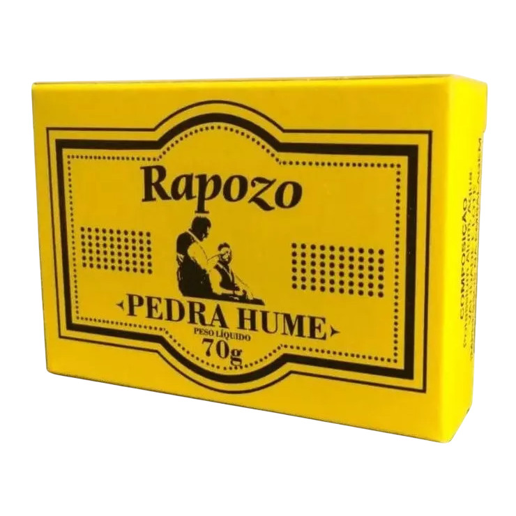 Rapozo Pedra Hume Tablete 70g em Oferta na Shopee