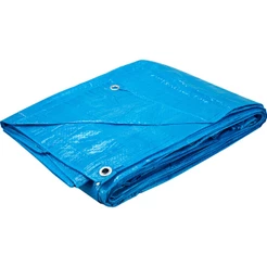 Lona de Polietileno Azul 7m x 5m 100 Micras Vonder Leve