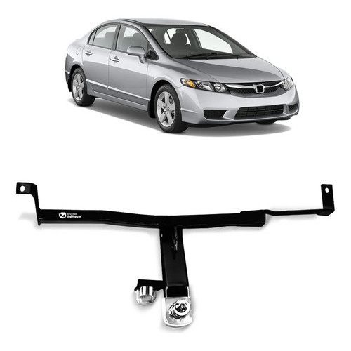 Engate Fixo Honda New Civic / Civic 2006 Até 2016 500kg Reforcel