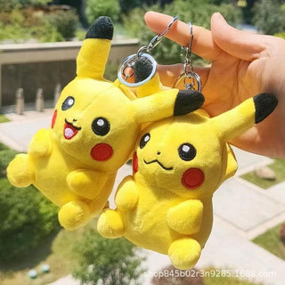 Pokemon Pikachu Boneca De Pelúcia Chaveiro Mochila Charme Bonito Dos Desenhos Animados Brinquedo Presente Para Crianças