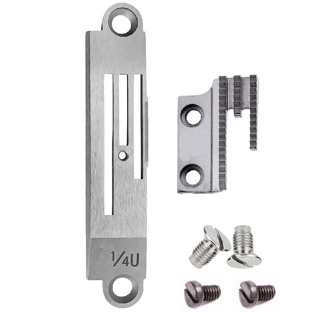 Chapa Agulha Dente Serrilha Reta Refiladeira Costura Juki DLM-522 1/4