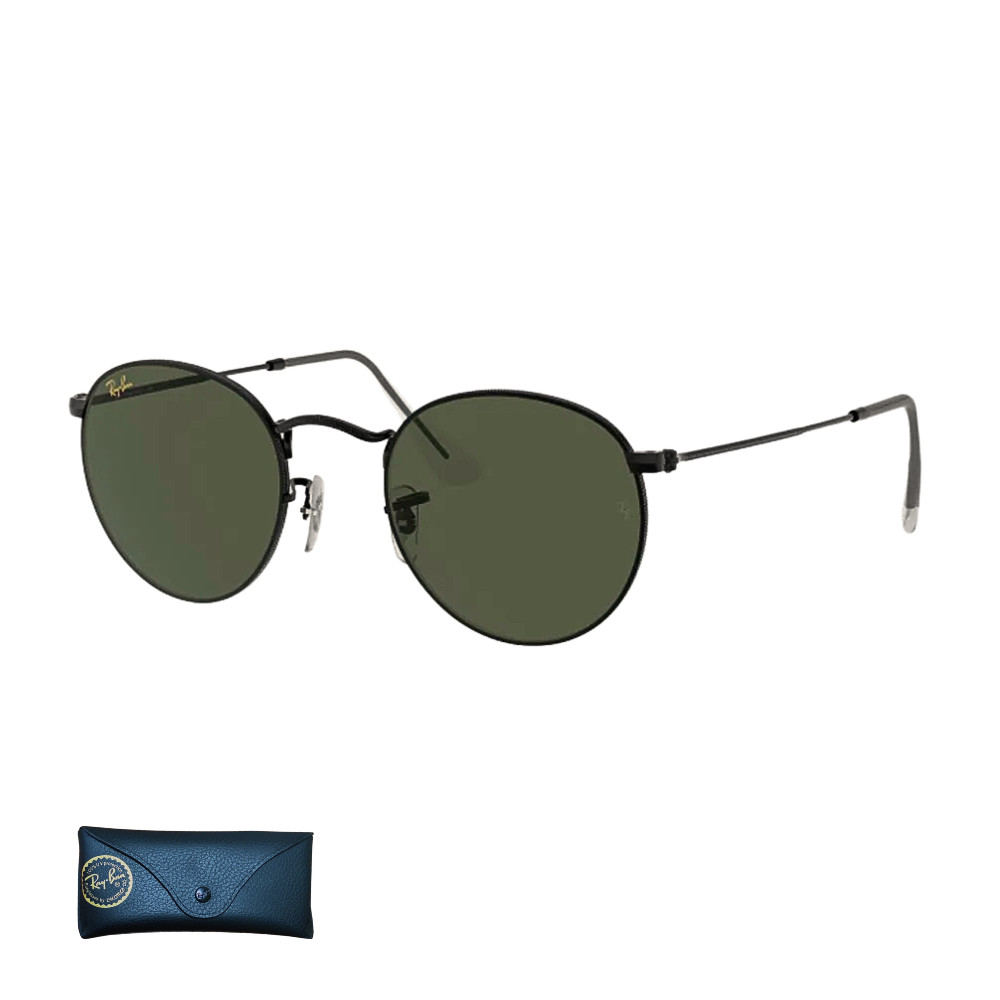 Óculos De Sol Ray Ban Round Metal Legend Gold RB3447 Tamanho 53