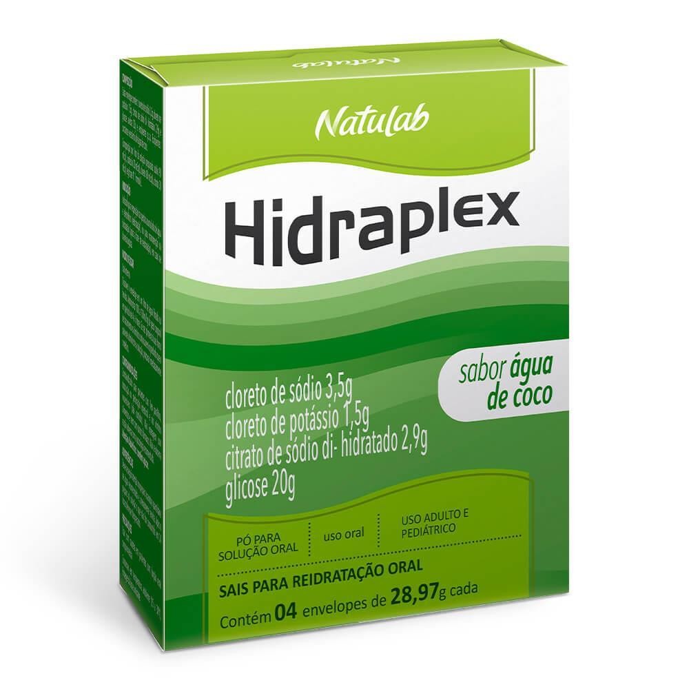 HIDRAPLEX SABOR ÁGUA DE COCO COM 4 ENVELOPES DE 27,9G em Oferta na Shopee