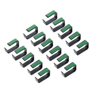 Kit 16 Organizador De Cabos Esconder Fios Embaixo De Mesa em Oferta na Shopee