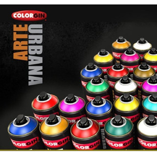 TINTA SPRAY COLORGIN ARTE URBANA FOSCO 400ML VÁRIAS CORES em Oferta na Shopee