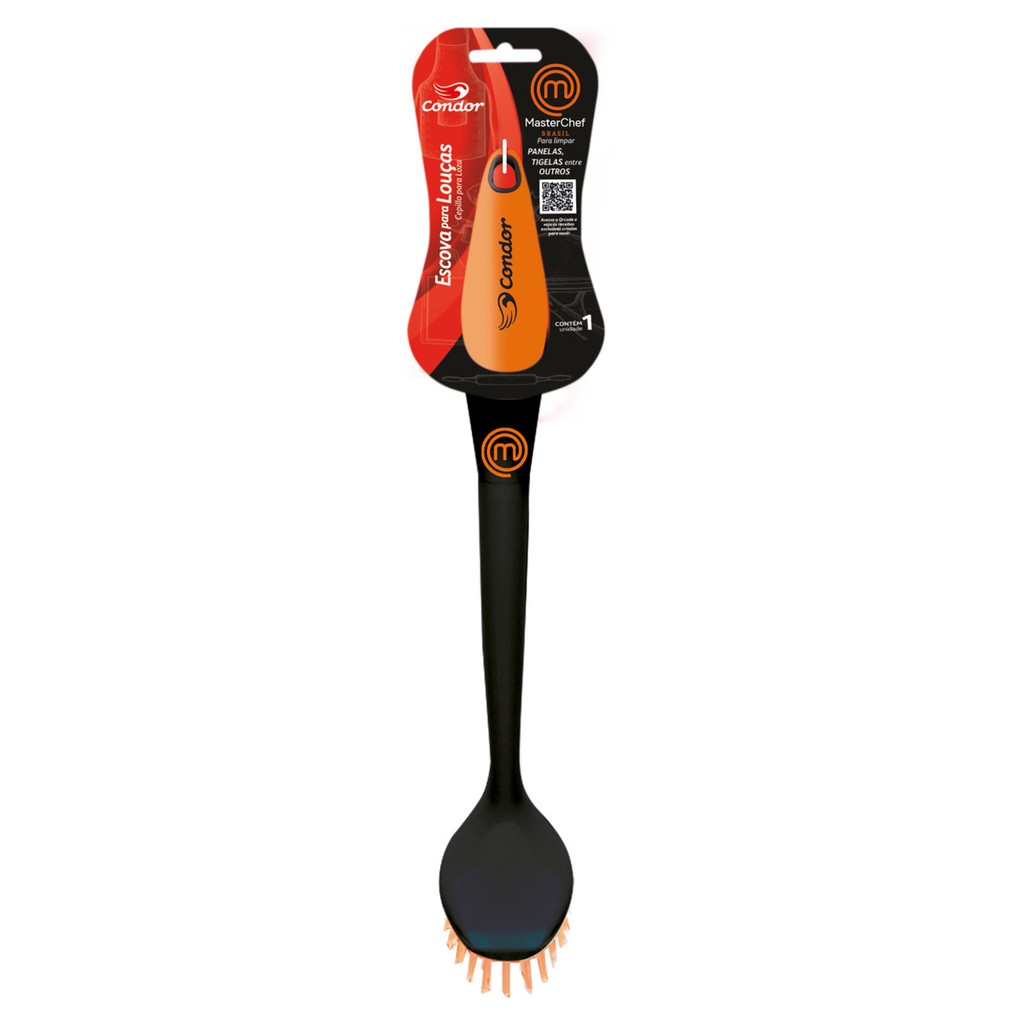 Escova para Louças com Cabo MasterChef Brasil Condor - Home & Living