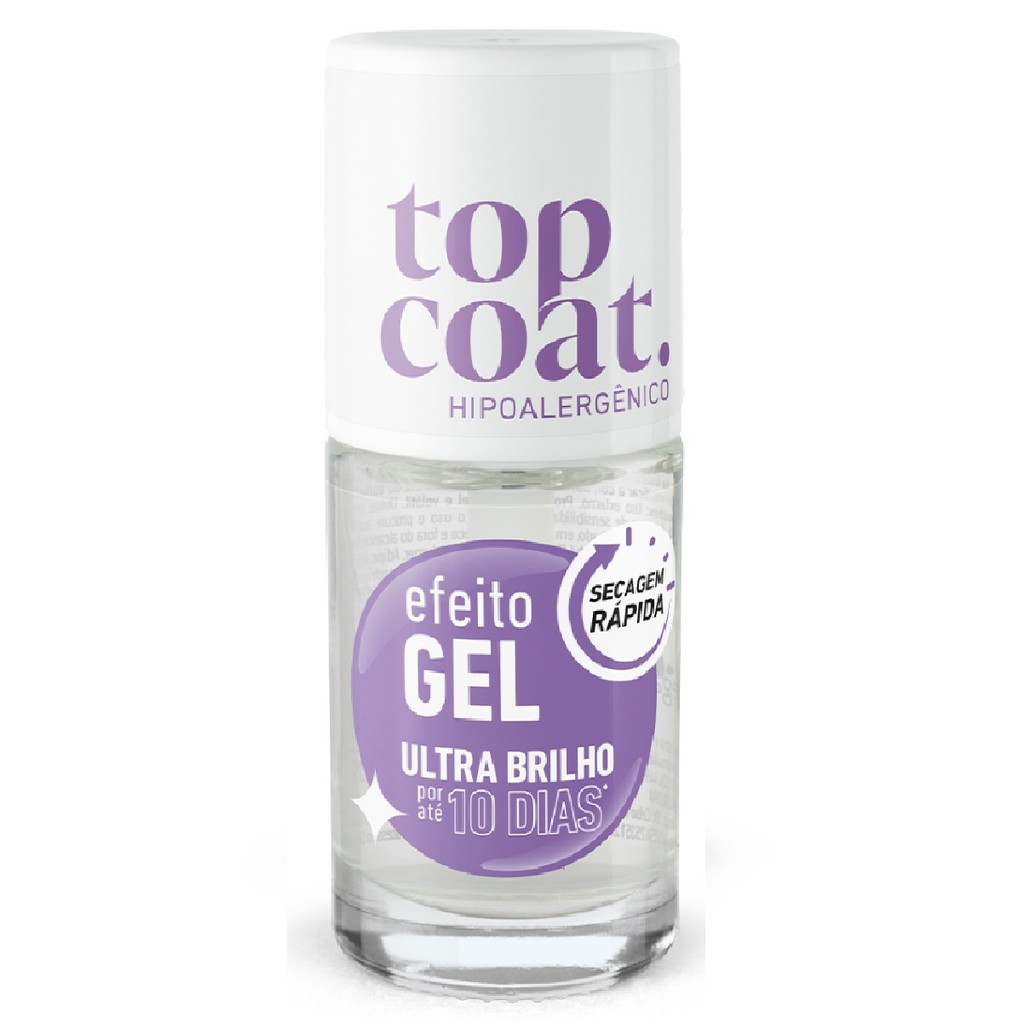 Blant Coretrat Top Coat Efeito Gel 8,5ml em Oferta na Shopee