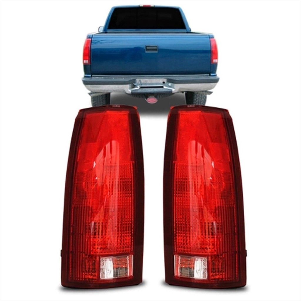 Par Lanterna Traseira Silverado 1997 98 99 00 01 02 03 2004 em Oferta na Shopee