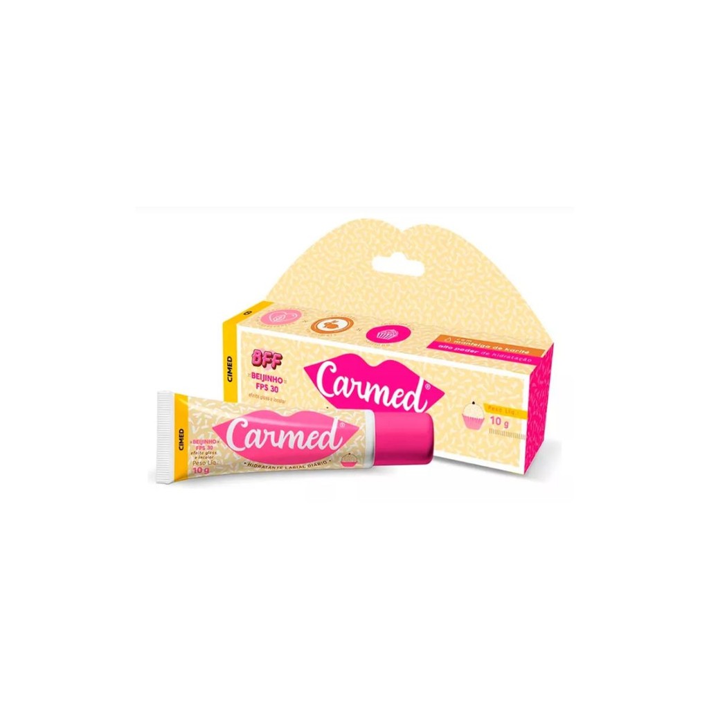 Protetor Labial Carmed Beijinho BFF 10gr - Beauty