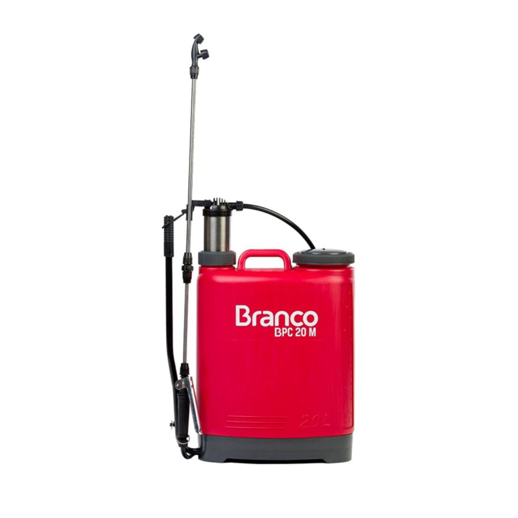 Pulverizador Branco Motores Manual Costal 20L em Oferta na Shopee