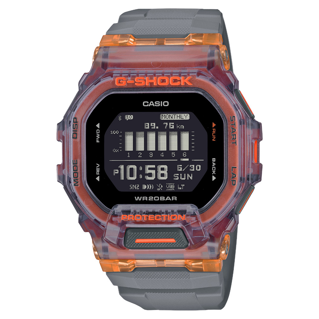 RELÓGIO CASIO G-SHOCK MASCULINO G-SQUAD GBD-200SM-1A5DR em Oferta na Shopee