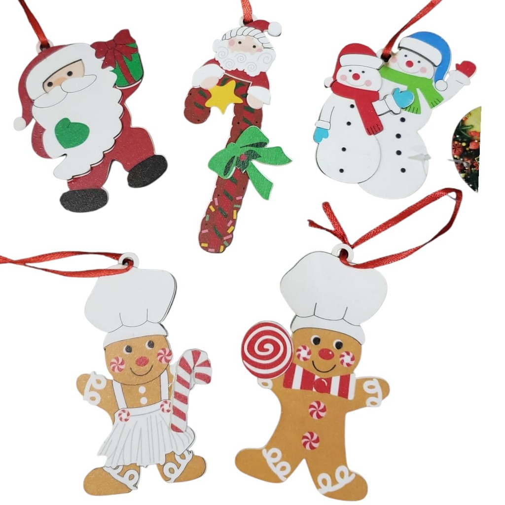 Kit Bolinhas Bola Árvore Natal Enfeite Decoração Pendurar