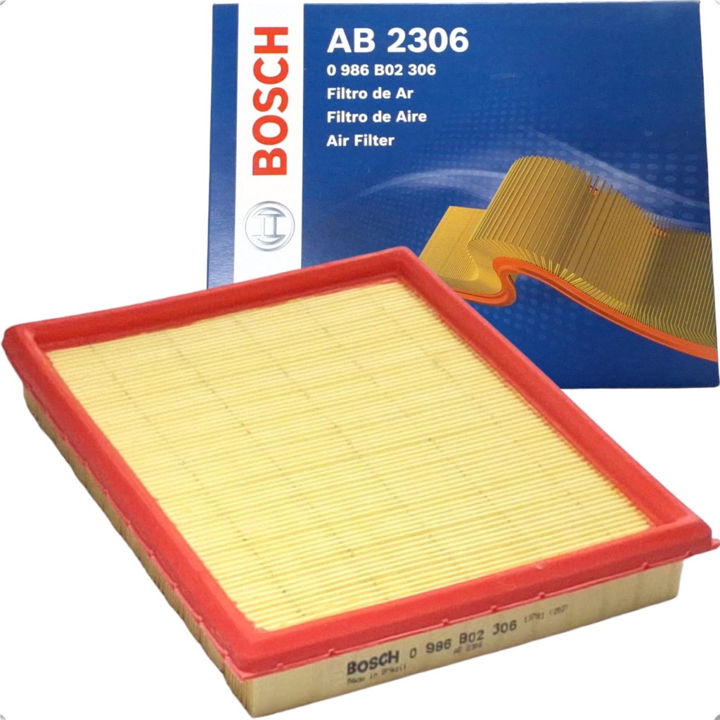 Filtro De Ar Bosch AB2306 Fiat Grand Siena Idea Palio Weekend Siena Strada 1.0 1.3 1.4 1.5 1.6 1.8 em Oferta na Shopee