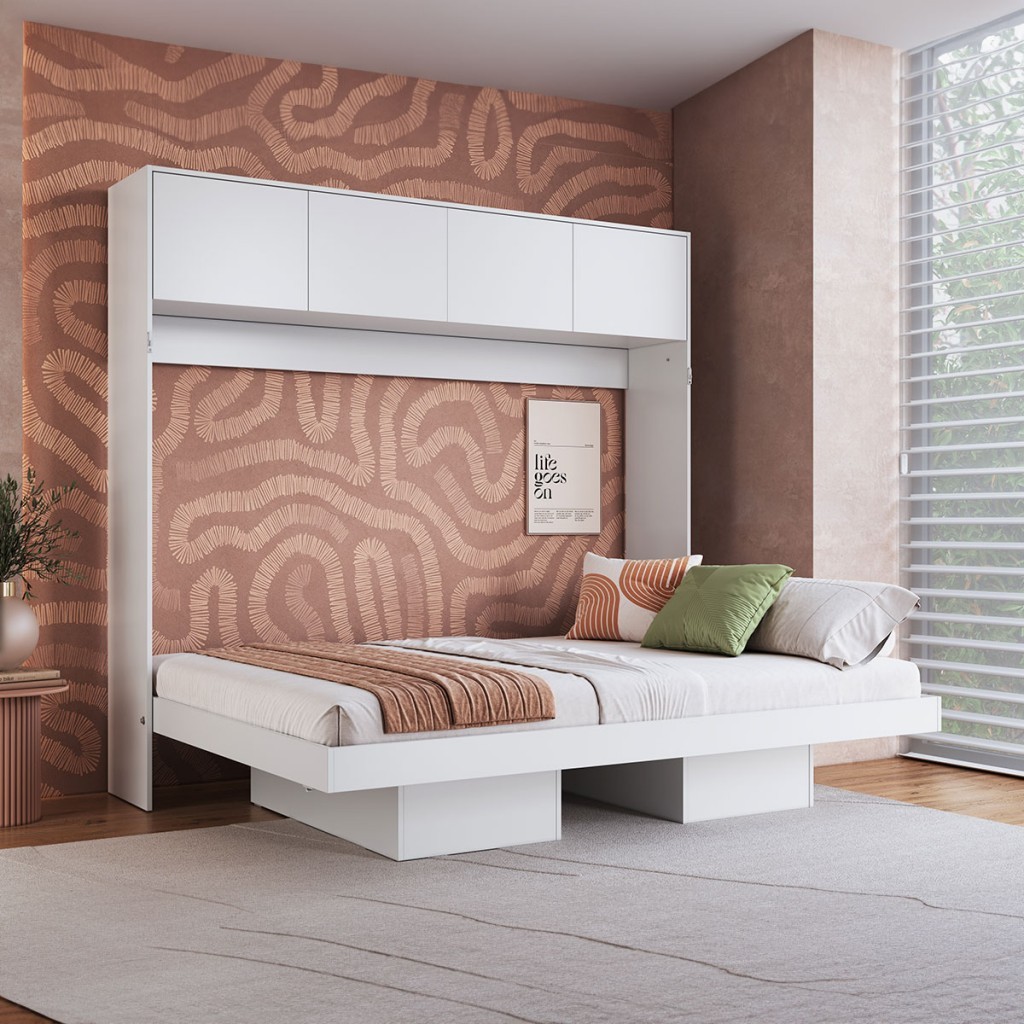 CAMA CASAL ARTICULÁVEL HORIZONTAL COM PORTAS 140 HANOVER
