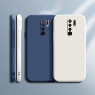 Capa Traseira De Proteção De Câmera Para Redmi 9 Prime 9Prime POCO M2 Recarregado Macio Quadrado Luxo Silicone Líquido À em Oferta na Shopee