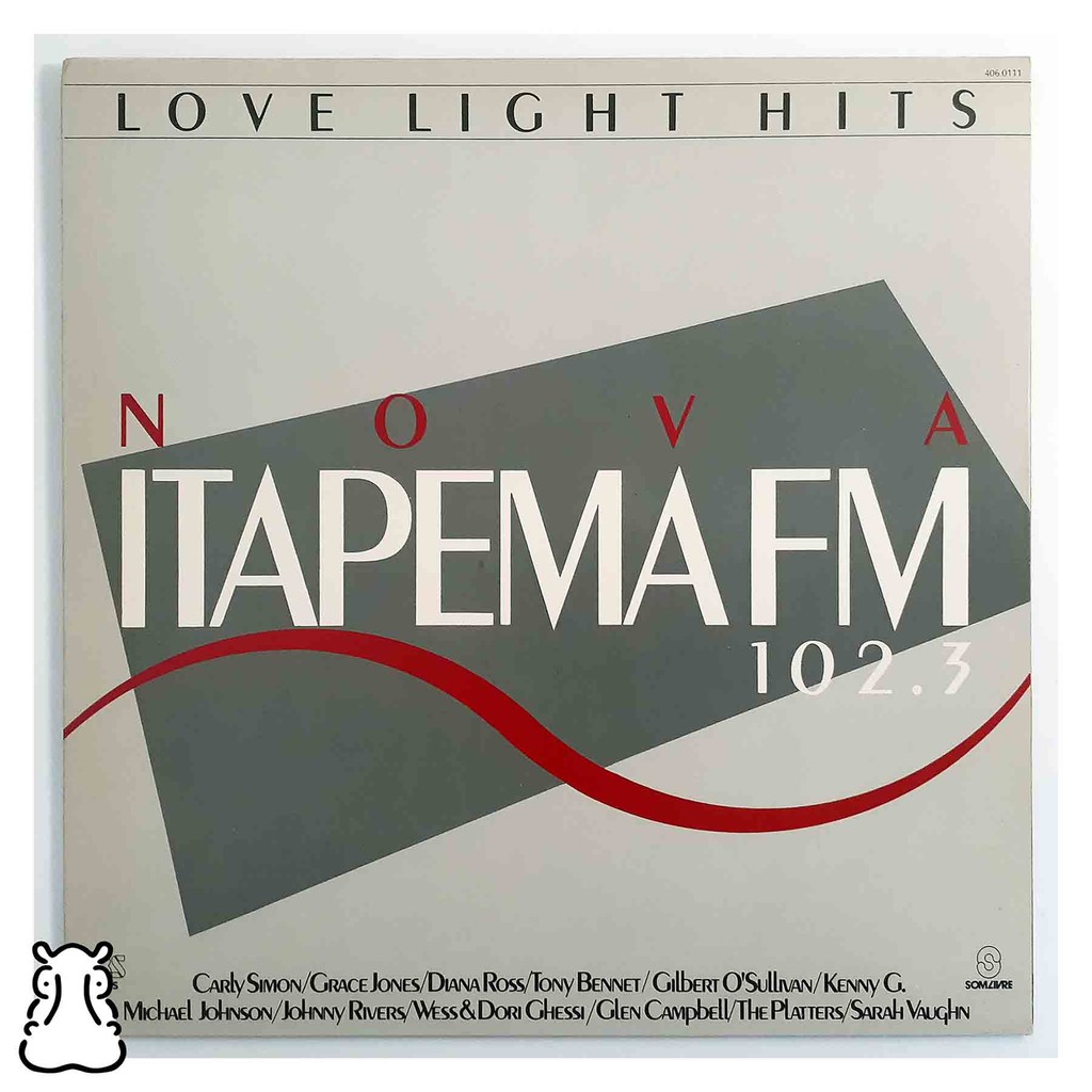 LP Love Light Hits - Nova Ipanema FM - Vinil - Amostra - Hm