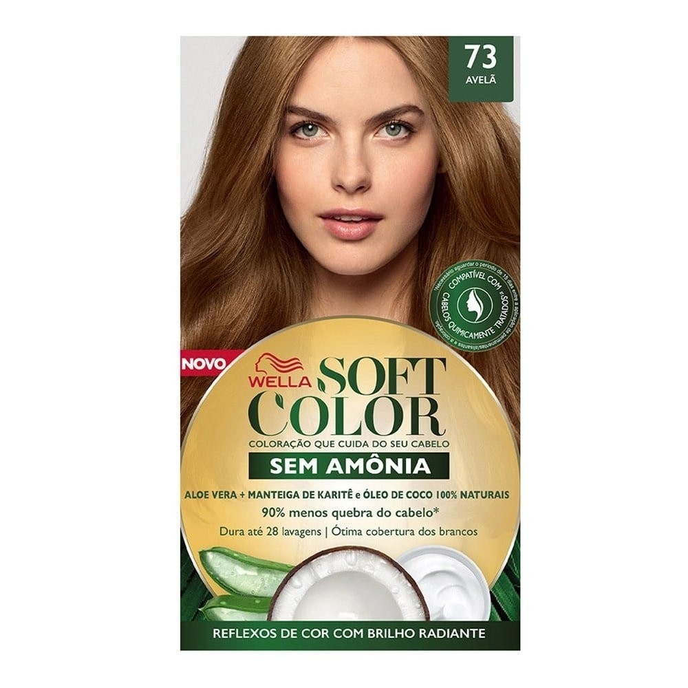 Tintura Soft Color 73 Avelã 35g em Oferta na Shopee