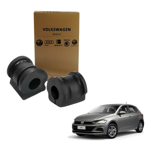 Par De Bucha Barra Estabilizador Polo Virtus Original Vw em Oferta na Shopee