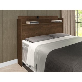 Cabeceira box Casal Thayna Malbec 1,38 - Framar Móveis em Oferta na Shopee