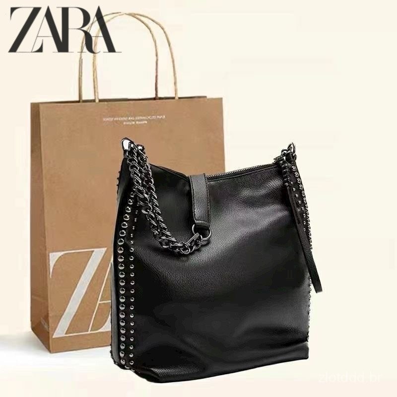 Nova Bolsa de Corrente Z Bolsa Tote Bolsa com Tachas