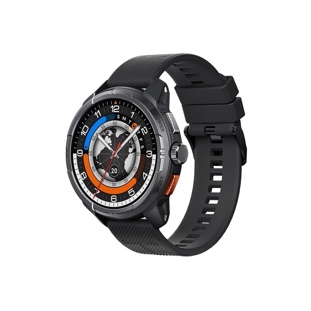 Smartwatch Haylou Solar Ultra, GPS Integrado, Conexão Strava, Amoled 1.58" HF009, Bluetooth - Preto