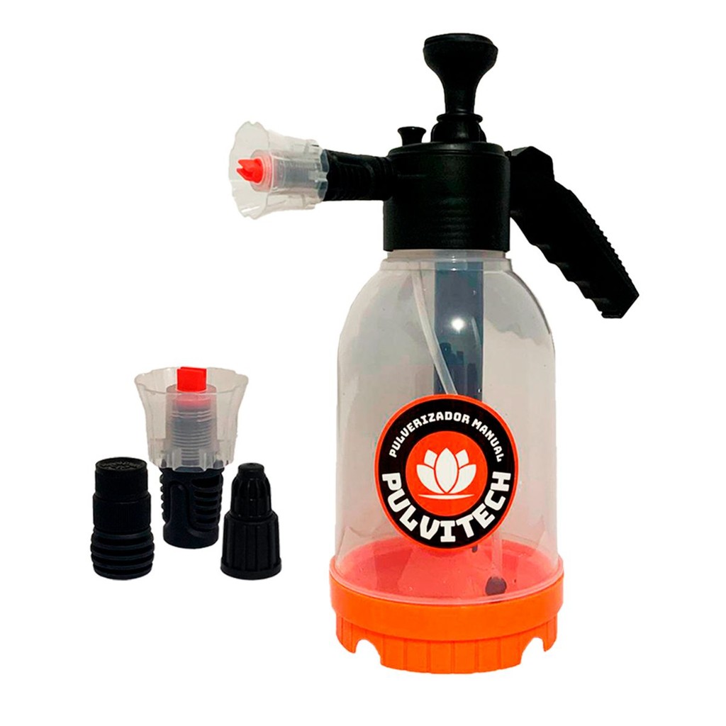 PulviTech Pulverizador Snow Foam Manual 3 Em 1 Easytech 2 Litros