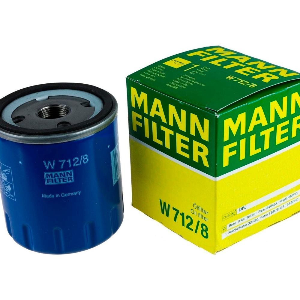 Filtro de Óleo 208 2016 a 2020 Mann-Filter W 712/8 em Oferta na Shopee