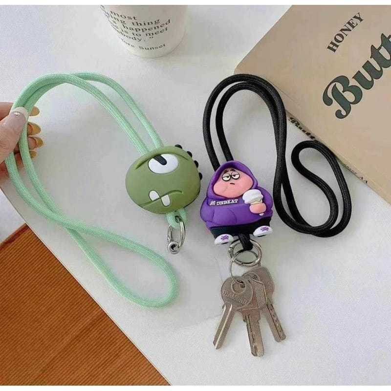 Cordão De Pescoço de Personagens Para Celular  (Chaveiro Cracha) HAJ