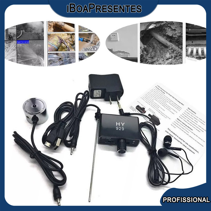 Detector Profissional De Vazamento De Tubo/parede De Alta Precisão em Oferta na Shopee