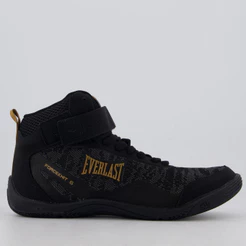 Tênis Everlast Forceknit 6 Preto e Dourado