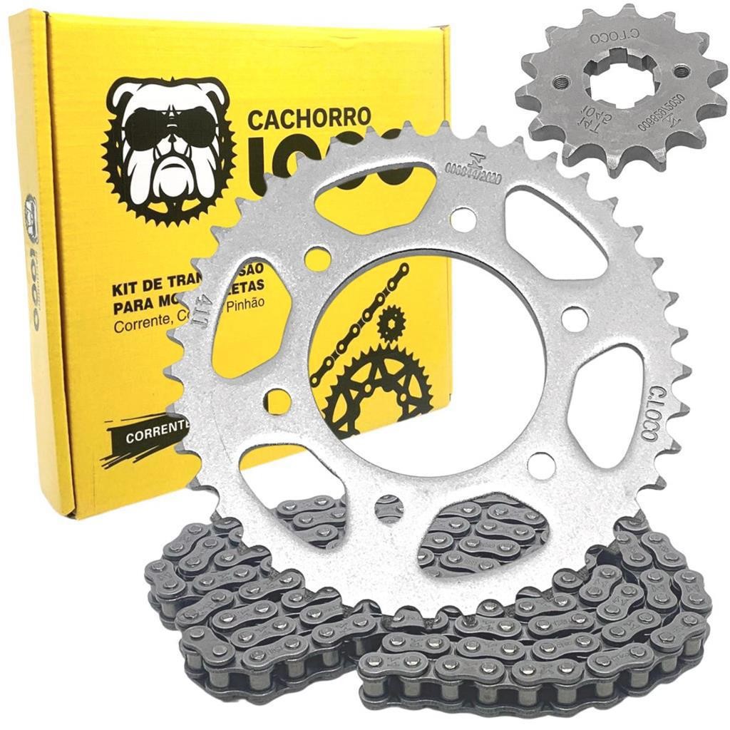 Kit Relação Transmissão Fazer Factor 150 2014 2015 2016 2017 2018 2019 2020 2021 2022 em Oferta na Shopee