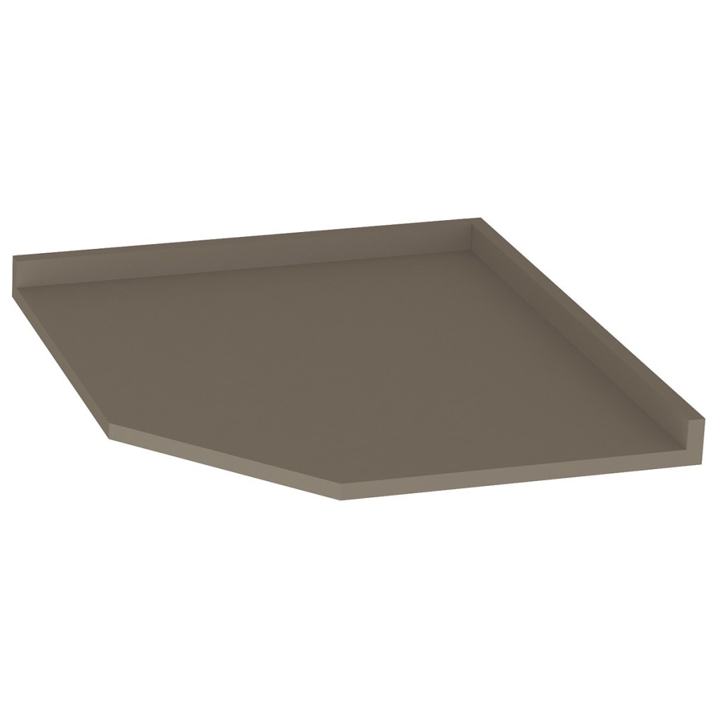Tampo para Balcão 78,5 cm de Canto Oblíquo Duna C907 - Henn em Oferta na Shopee