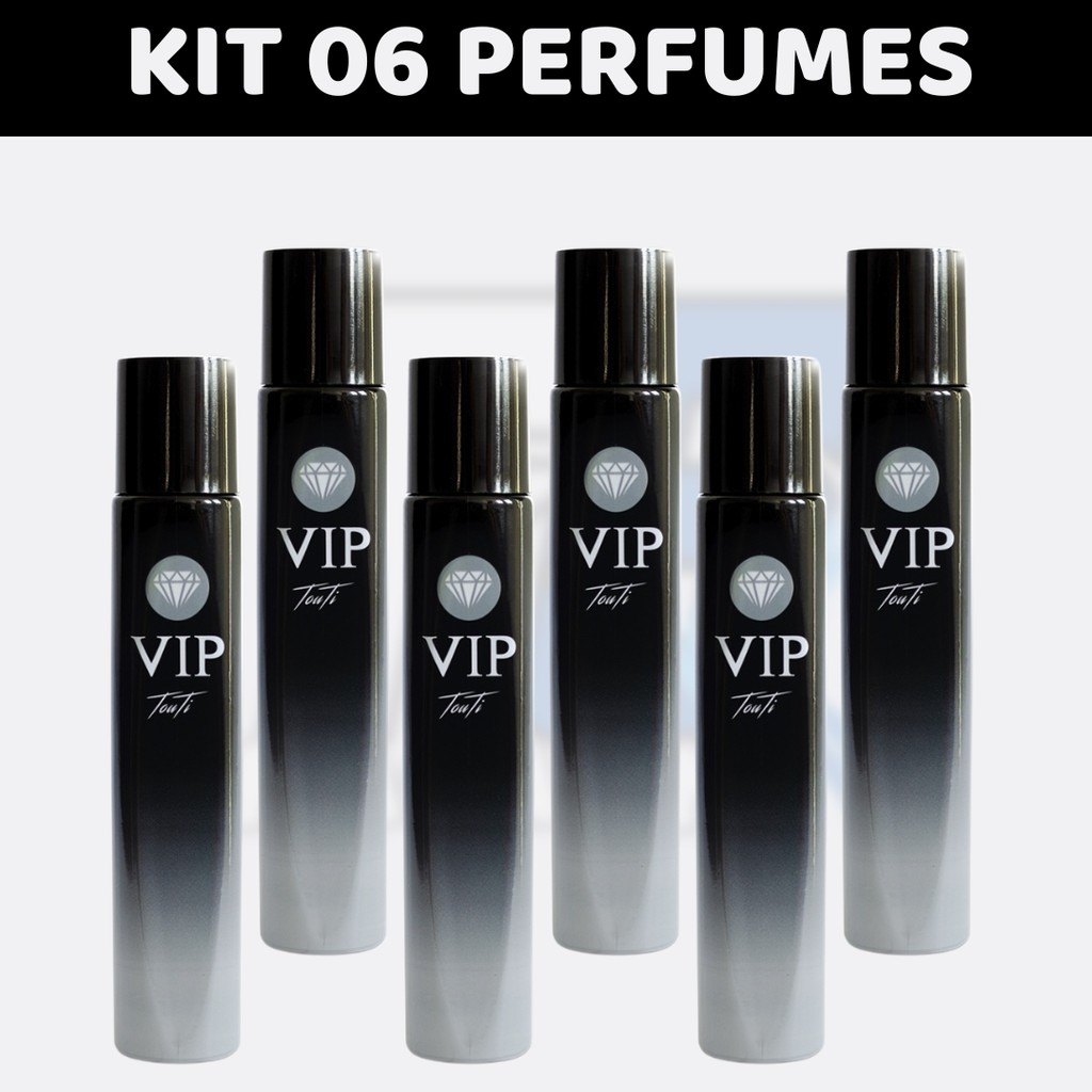 Kit 6 Perfumes VIP (Escolha as Fragrâncias Pelo Chat) em Oferta na Shopee
