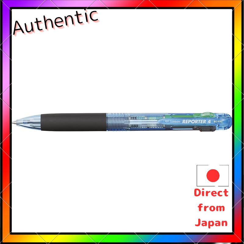 Tombow 4-Color Ballpoint Pen Reporter 4 Multi-Color Pen Clear Barrel
