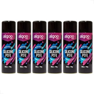6 UND Silicone de Bicicleta Algoo Pro Ptfe Spray 300 ml Mtb Speed em Oferta na Shopee