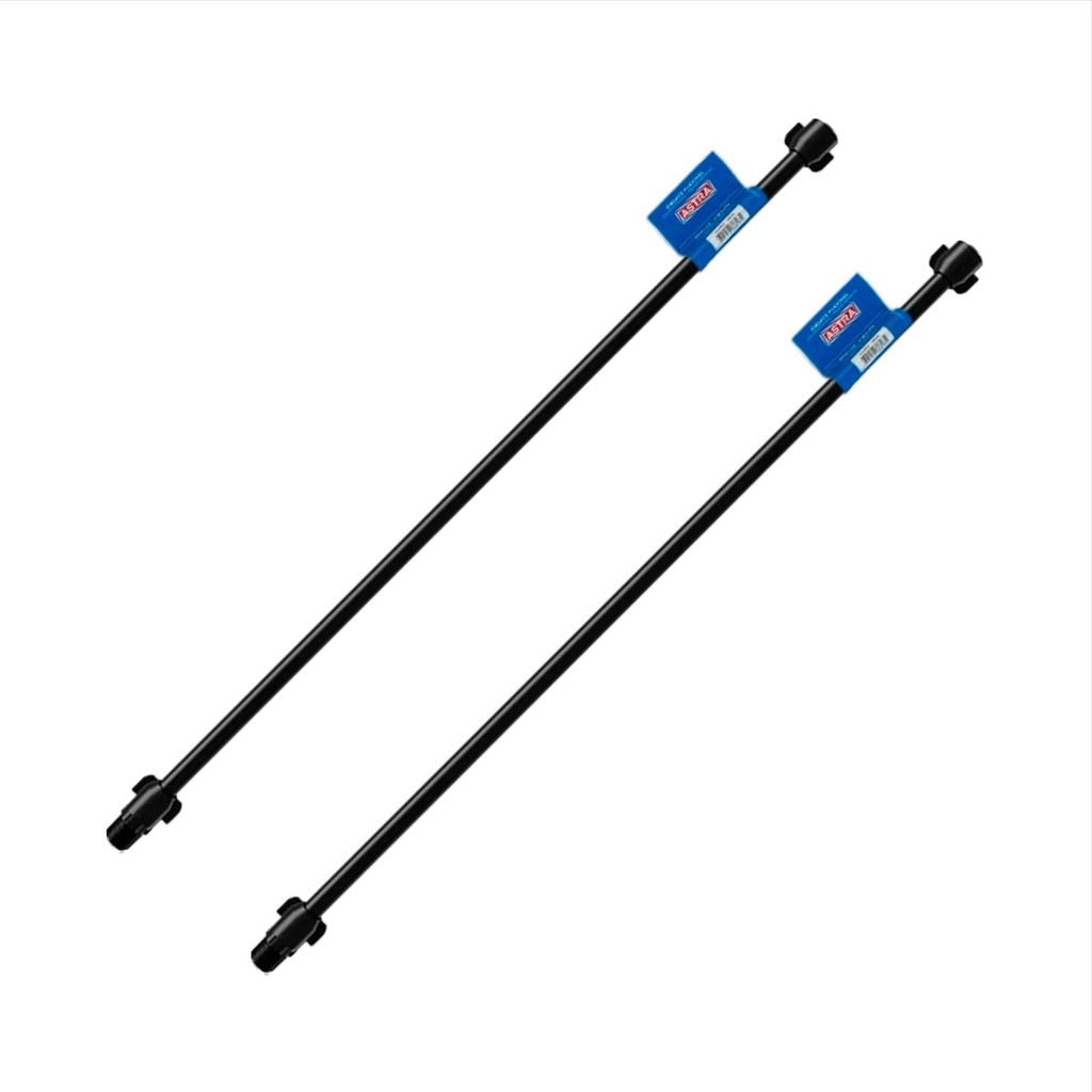 2 Engate Mangueira Flexível Para Descarga 40cm En40/4 Preto